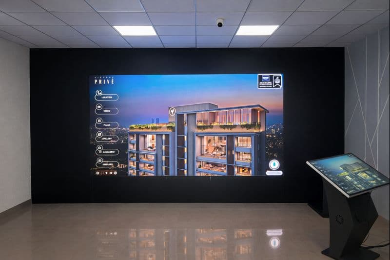 VTL Experience Center - LED wall demo zone